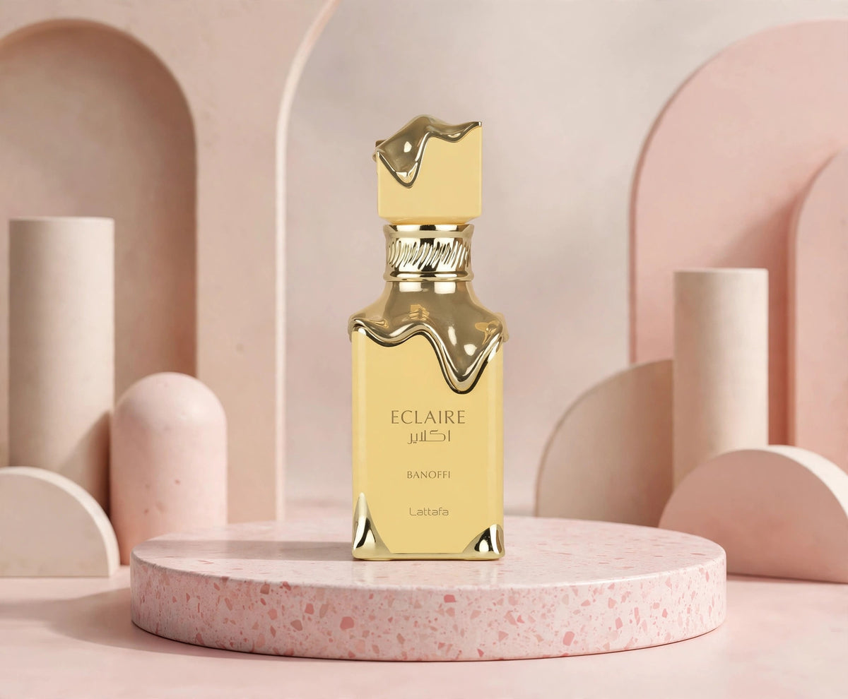 Lattafa Eclaire Banoffi for Women Eau de Parfum Spray – 3.40 Ounce / 100 ml – New Sealed - view 2