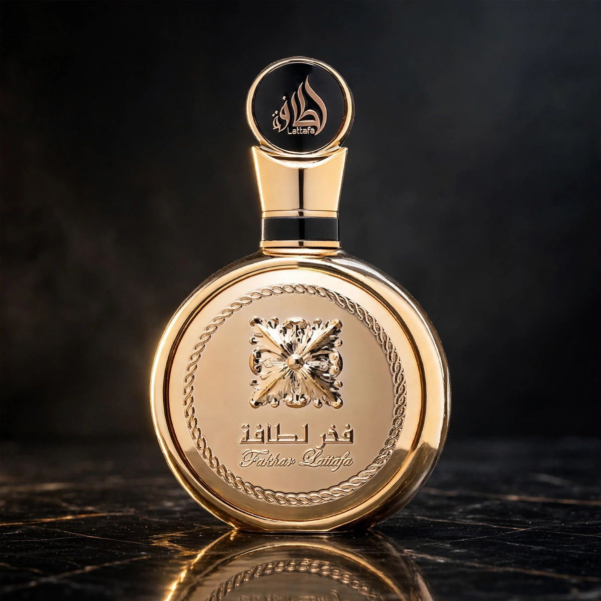 Lattafa Fakhar Gold Extrait for Unisex Eau de Parfum Spray – 3.4 Ounce / 100 ml – New Sealed - view 2