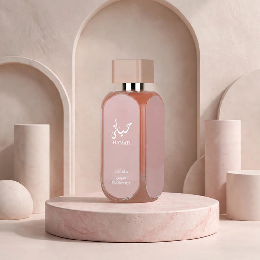 Lattafa Hayaati Florence for Women Eau de Parfum Spray – 3.40 Ounce / 100 ml – New Sealed - view 2