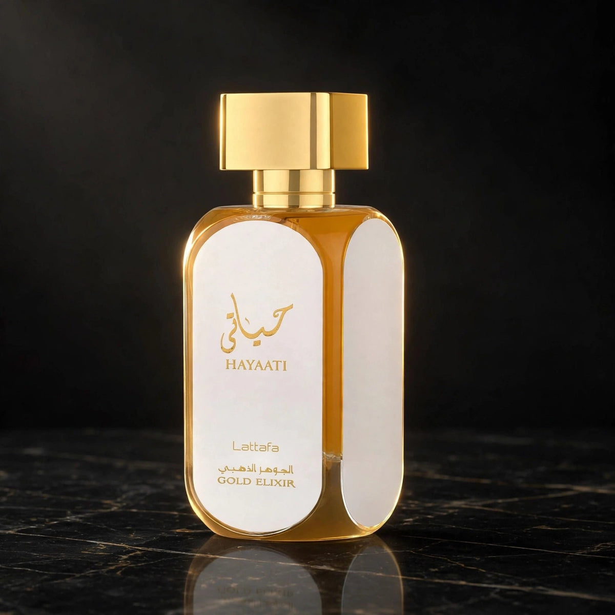 Lattafa Hayaati Gold Elixir for Unisex Eau De Parfum Spray – 3.40 Ounce / 100 ml – New Sealed - view 2