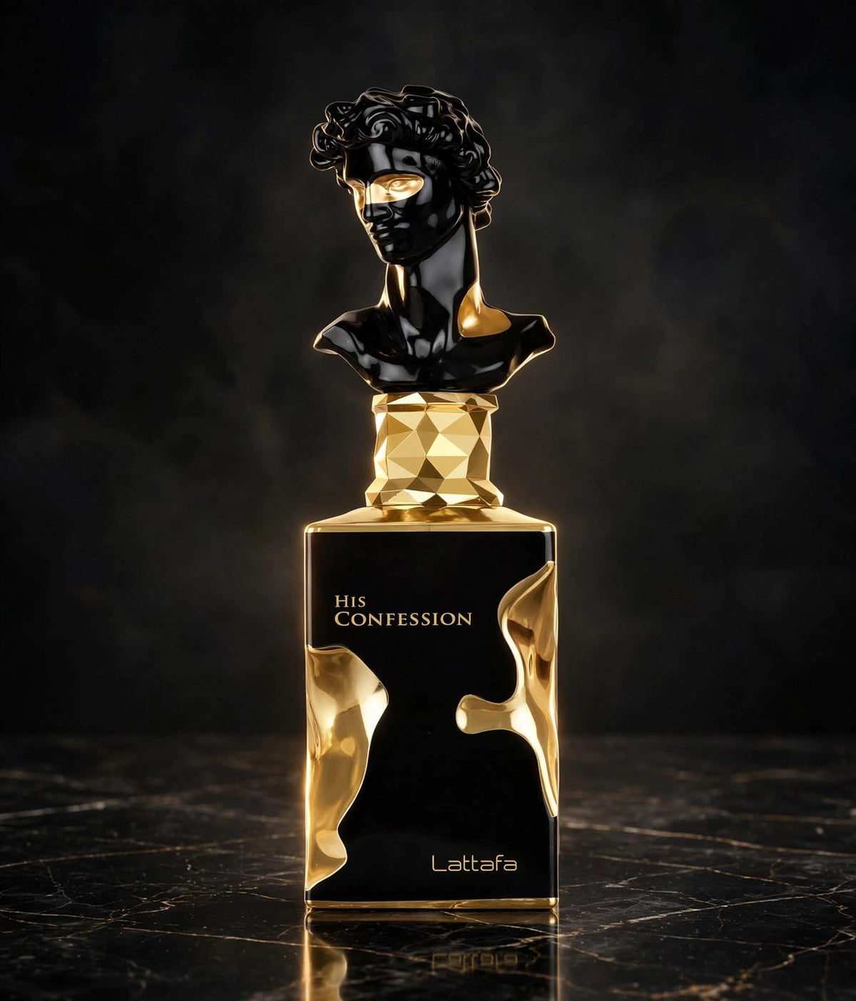 Lattafa His Confession for Men Eau de Parfum Spray – 3.40 Ounce / 100 ml – New Sealed - view 2