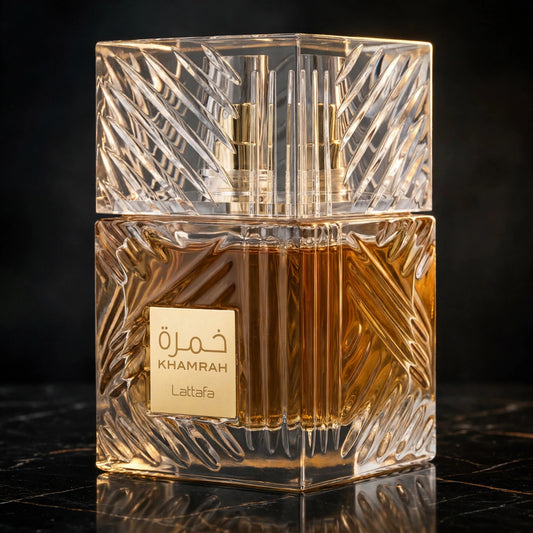 Lattafa KHAMRAH for Unisex Eau de Parfum Spray – 3.40 Ounce / 100 ml – New Sealed - view 2