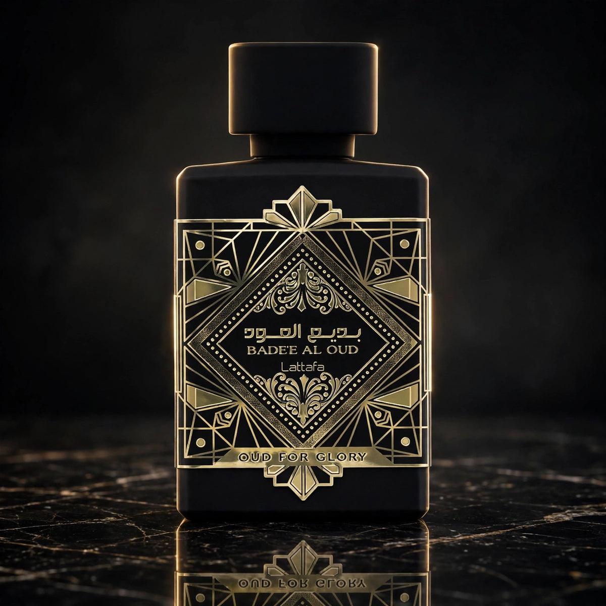 Lattafa Perfumes Bade'e Al Oud for Glory Unisex Eau de Parfum Spray – 3.40 Ounce / 100 ml – New Seal - view 2