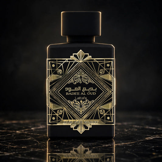 Lattafa Perfumes Bade'e Al Oud for Glory Unisex Eau de Parfum Spray – 3.40 Ounce / 100 ml – New Seal - view 2