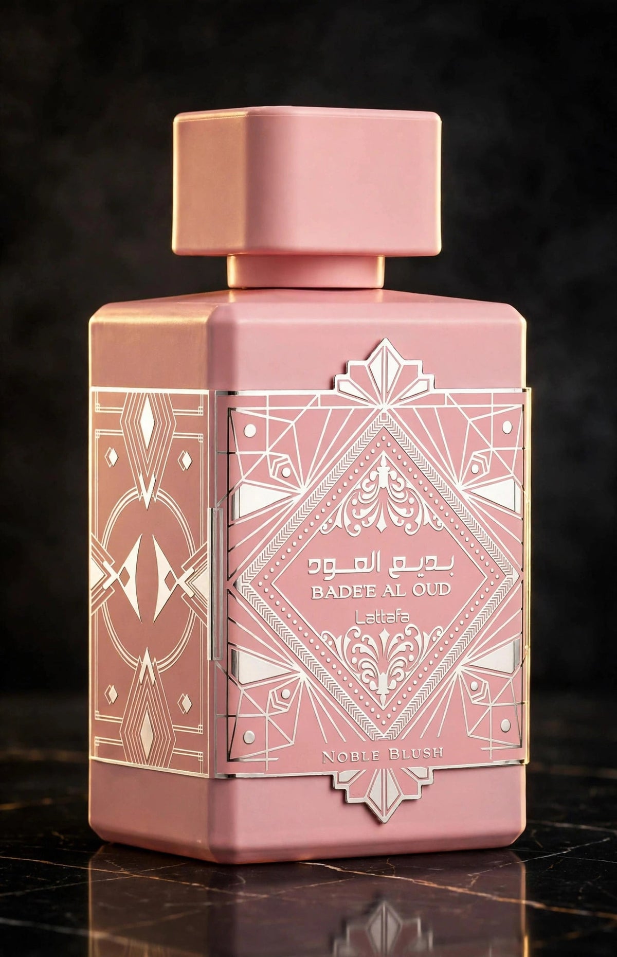 Lattafa Perfumes Bade'e Al Oud Noble Blush for Unisex Eau de Parfum Spray – 3.40 Ounce / 100 ml – Ne - view 2