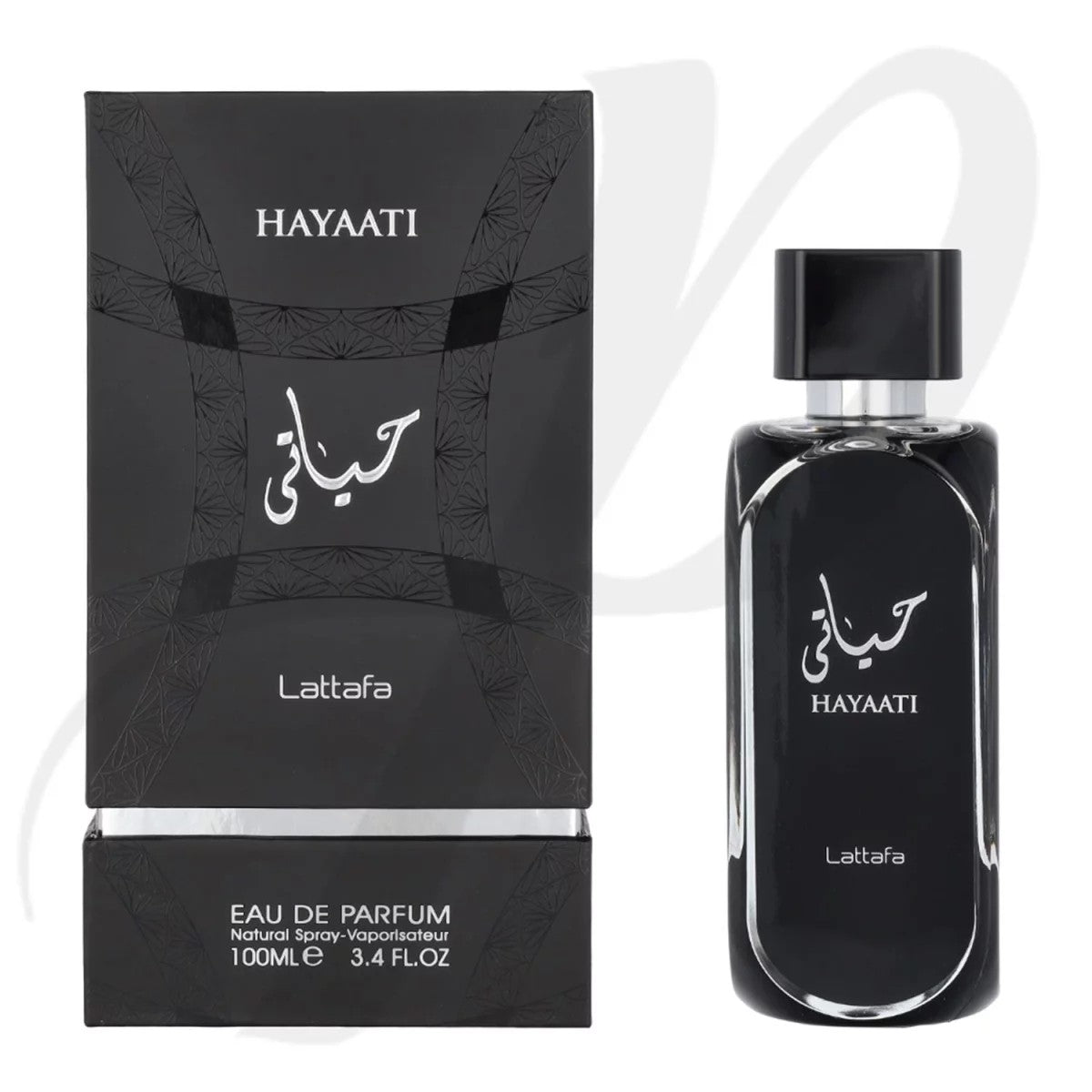 Lattafa Perfumes Hayaati for Men Eau de Parfum Spray – 3.40 Ounce / 100 ml – New Sealed - view 1