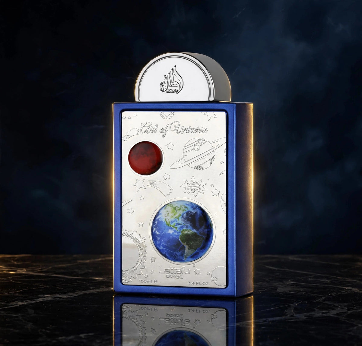 Lattafa Pride Art of Universe for Unisex Eau de Parfum Spray – 3.40 Ounce / 100 ml – New Sealed - view 2