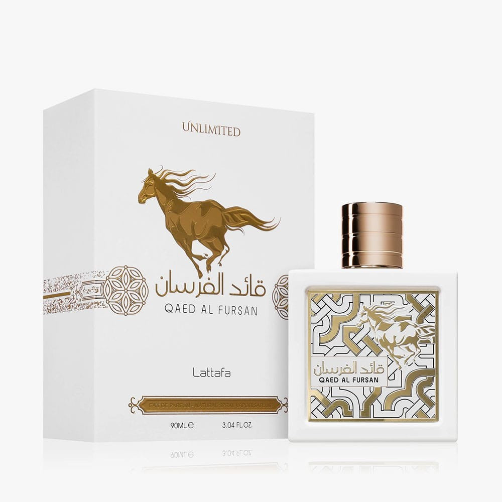 Lattafa Qaed Al Fursan Unlimited Eau de Parfum Spray for Unisex – 3.4 Ounce / 100 ml – New Sealed - view 1
