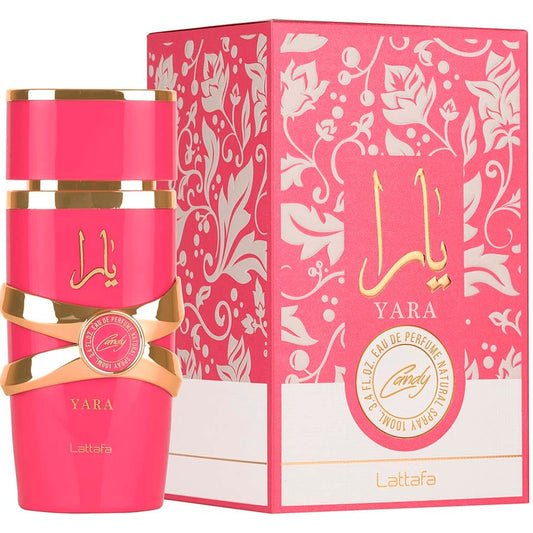 Lattafa YARA Candy for Women Eau de Parfum Spray – 3.40 Ounce / 100 ml – New Sealed - view 1