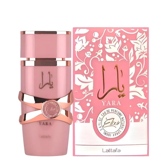 Lattafa YARA Elixir for Women Eau de Parfum Spray – 3.40 Ounce / 100 ml – New Sealed - view 1