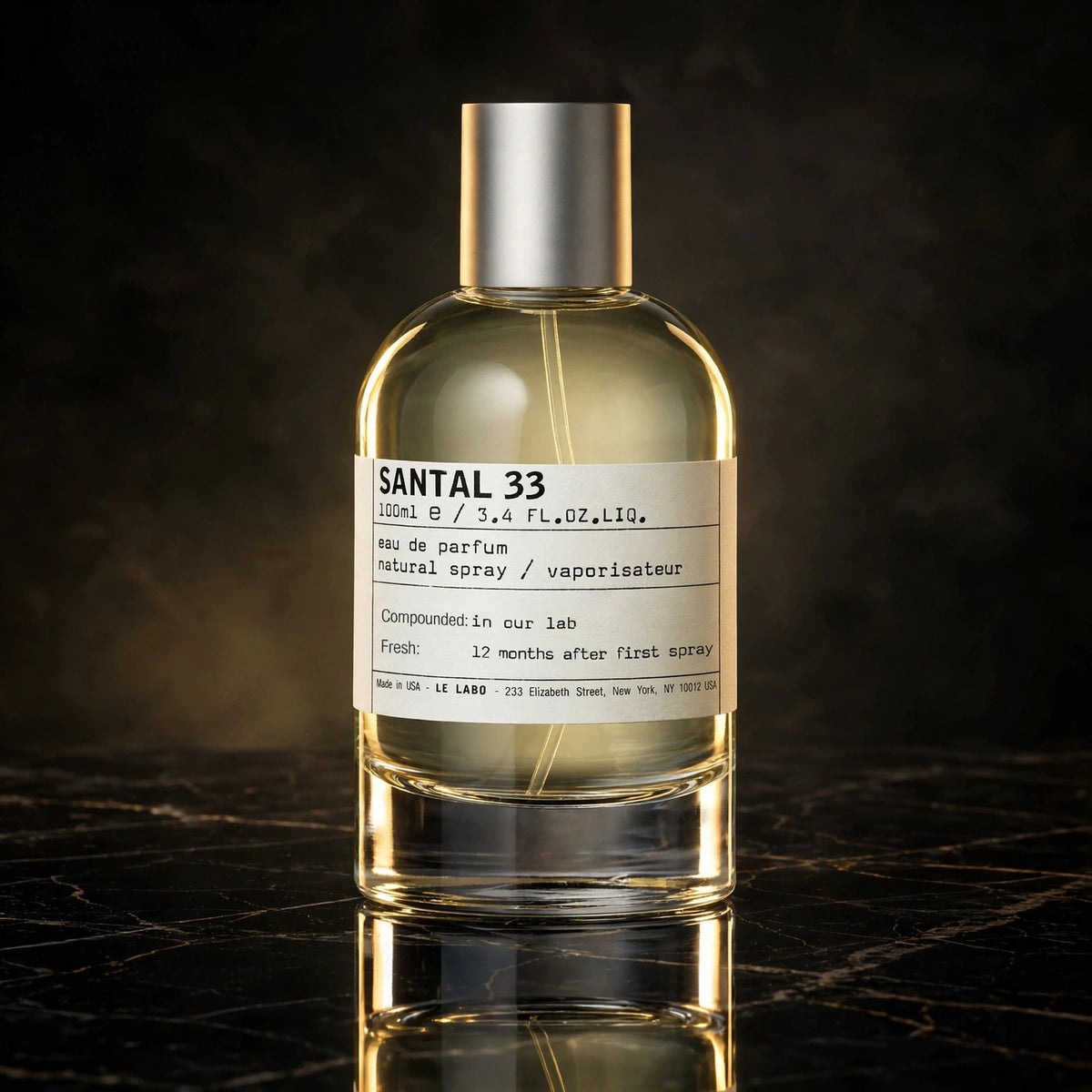 Le Labo Santal No 33 by Le Labo for Unisex - 3.4 oz EDP Spray – 3.4 Ounce / 100 ml – New Sealed - view 2