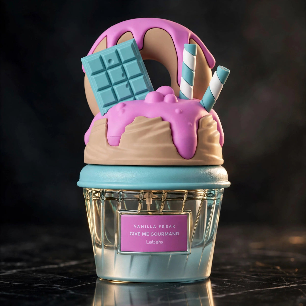 LATTAFA GIVE ME GOURMAND VANILLA FREAK WOMEN EDP 75ml - lifestyle 1