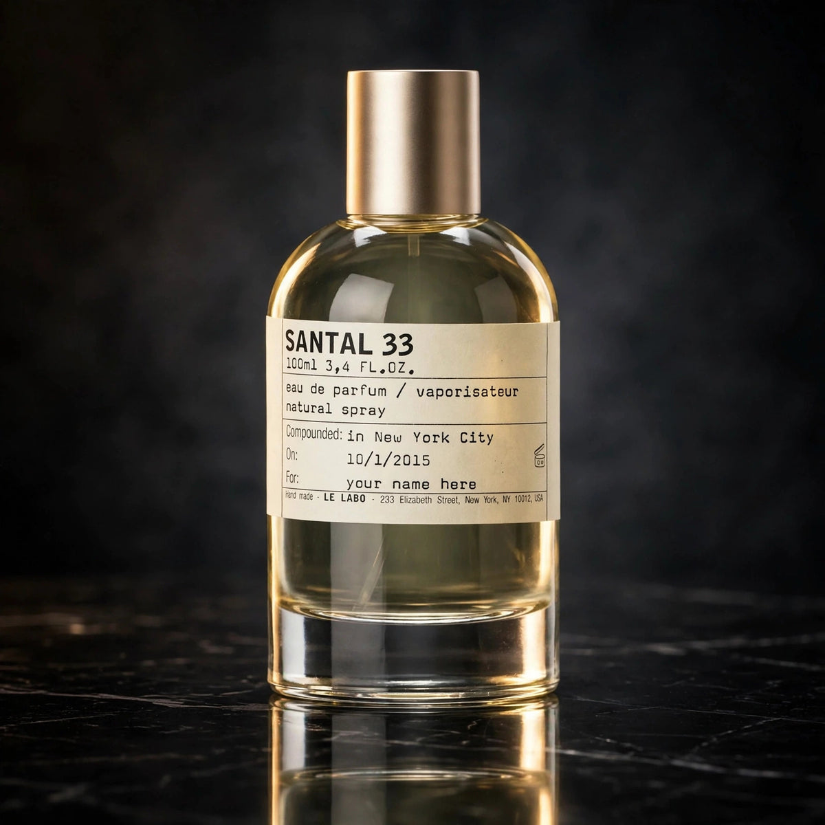 Le Labo Santal 33 EDP 3.4oz - lifestyle 1