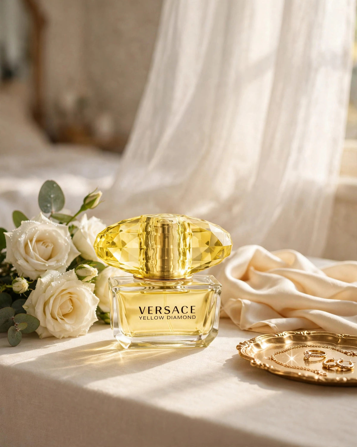 Gianni Versace Versace Yellow Diamond EDT 90ml - lifestyle 2