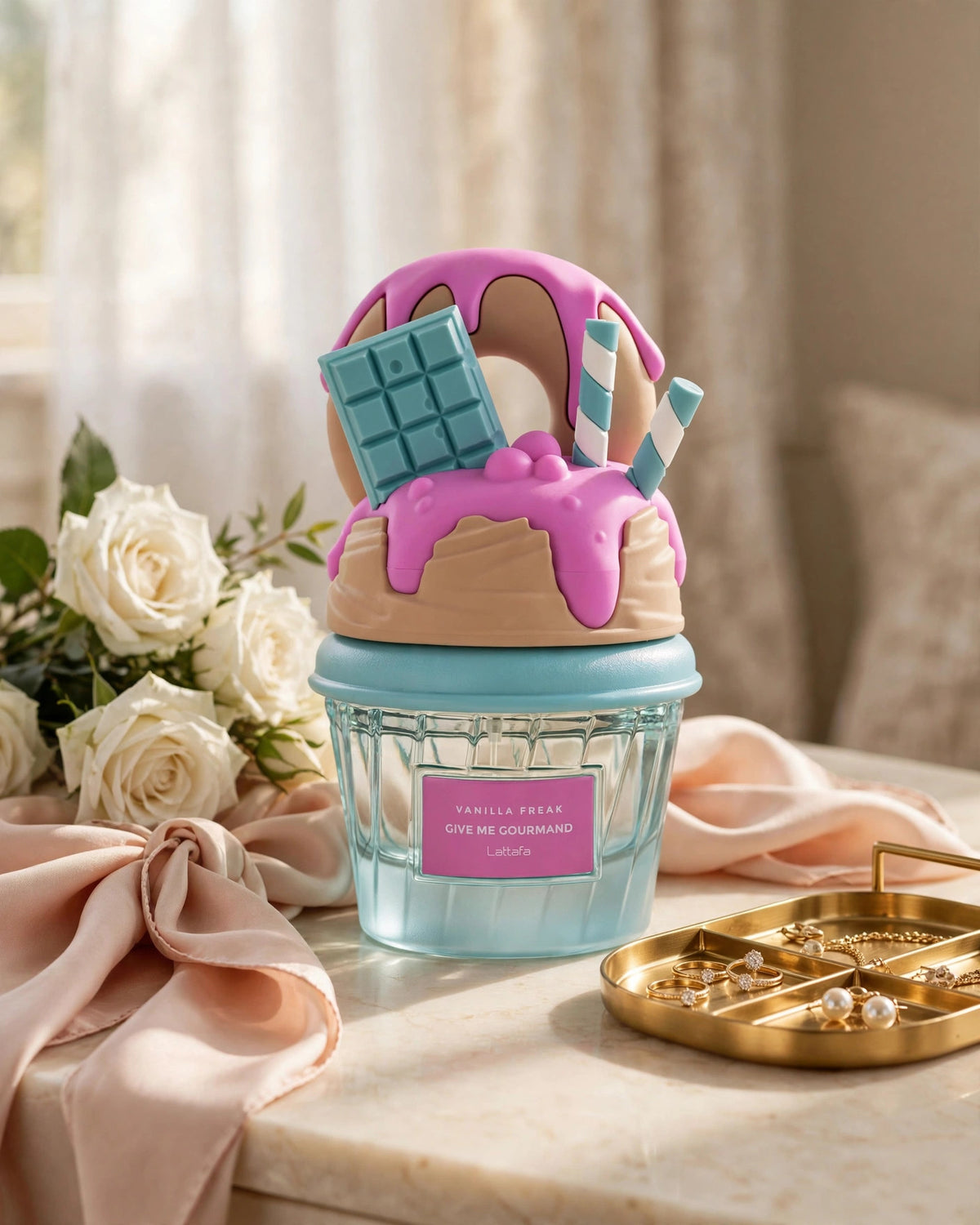 LATTAFA GIVE ME GOURMAND VANILLA FREAK WOMEN EDP 75ml - lifestyle 2