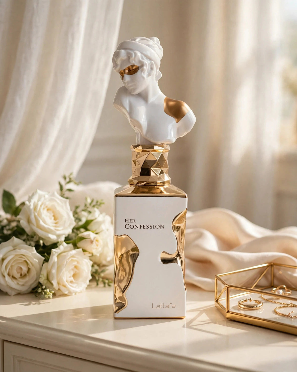 Lattafa Her Confession by Lattafa Perfumes EDP 3.4oz - lifestyle 2