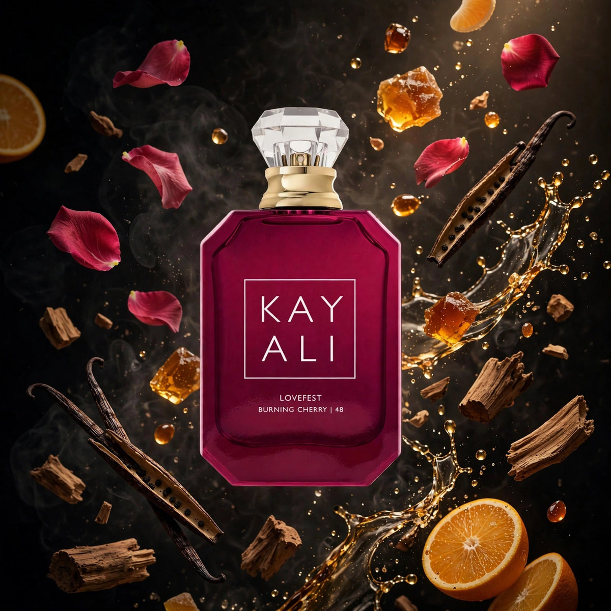 KAYALI Lovefest Burning Cherry I 48 EDP 100ml - lifestyle 3