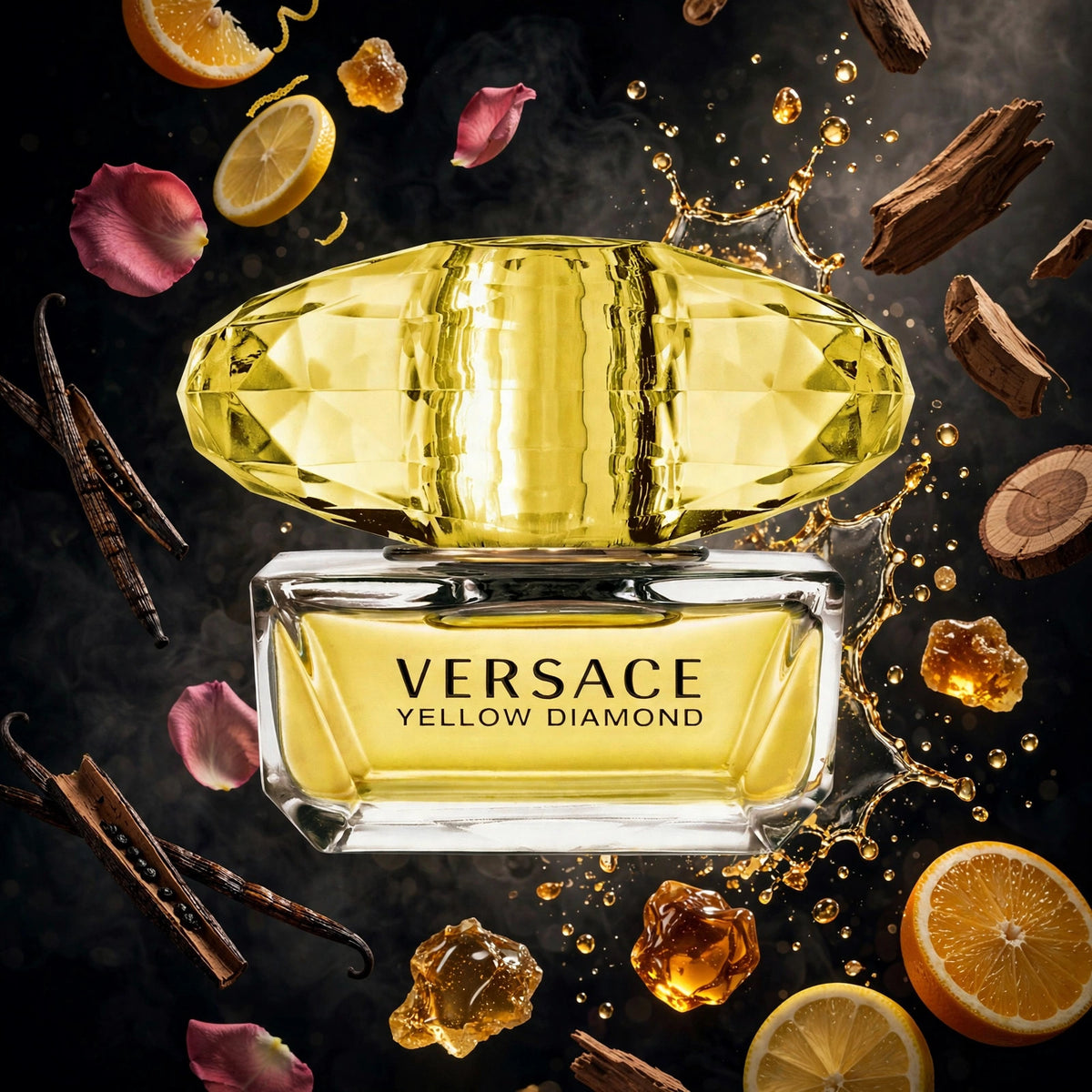 Gianni Versace Versace Yellow Diamond EDT 90ml - lifestyle 3