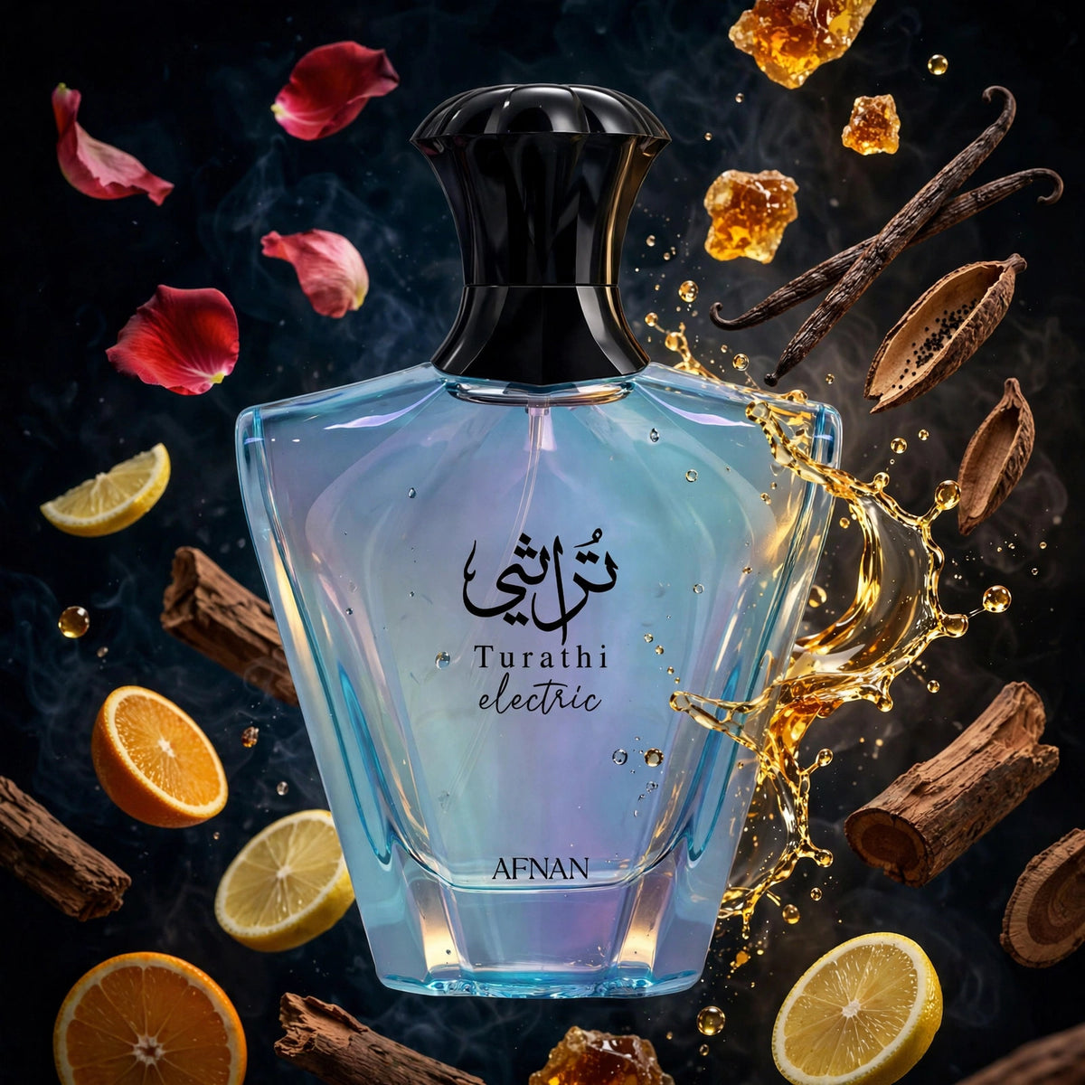 Afnan Turathi Electric by Afnan EDP 3.0oz - lifestyle 3