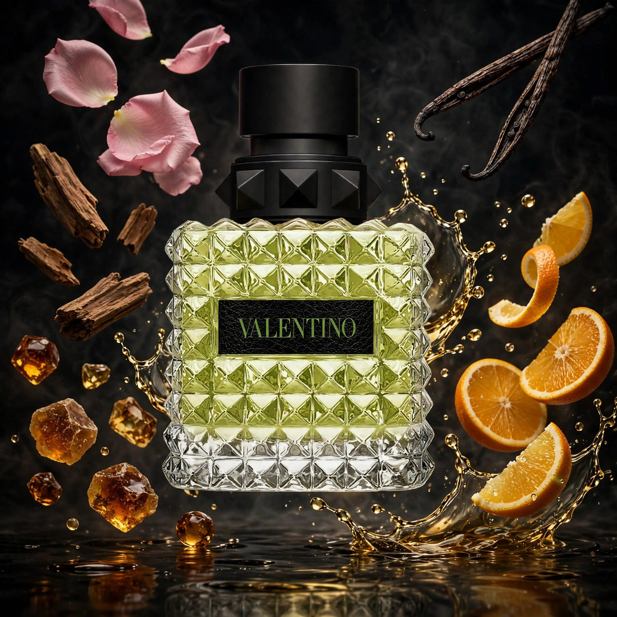 Valentino Donna Born In Roma Green Stravaganza EDP 100ml - lifestyle 3