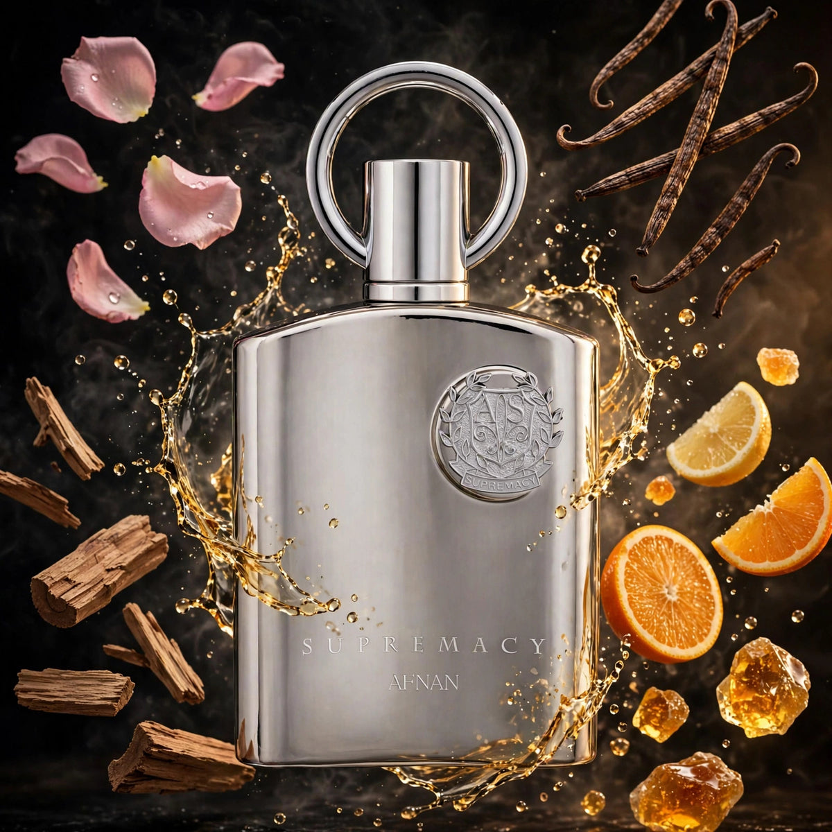 Afnan Supremacy Silver EDP 100ml - lifestyle 3