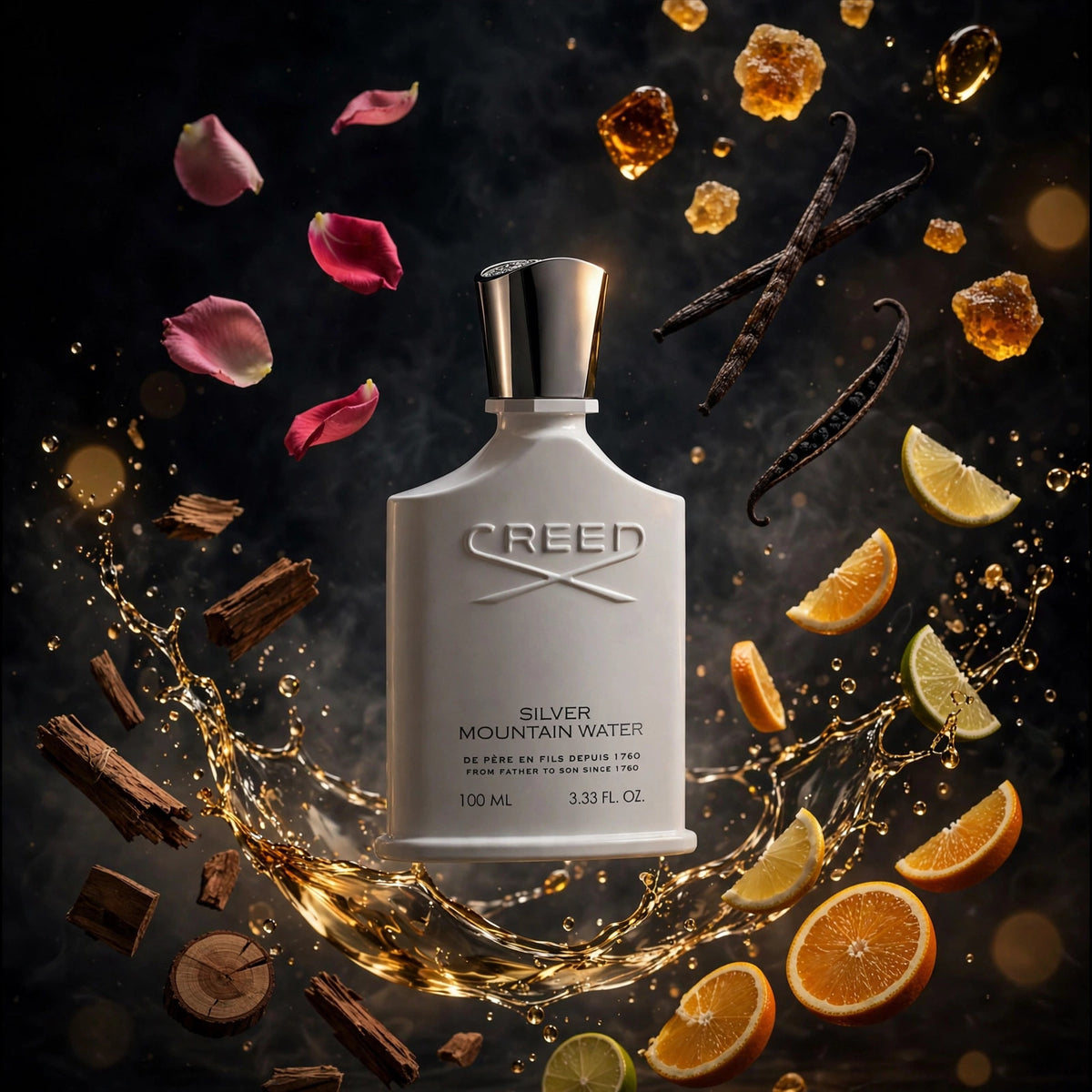 Creed Silver Mountain Millesime Water . Cologne 120ml - lifestyle 3