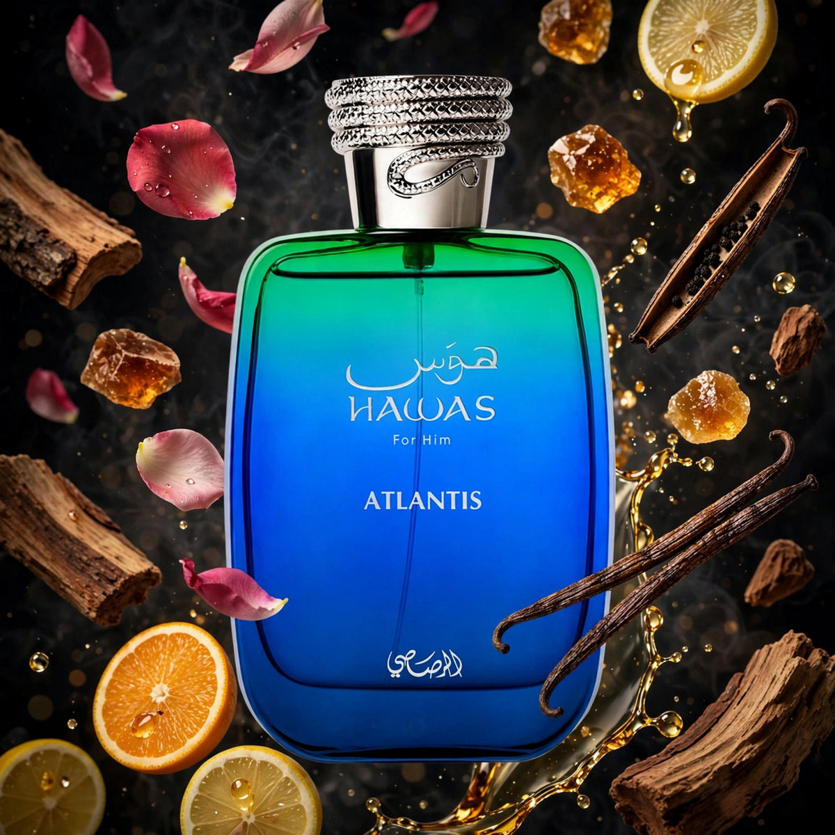 Rasasi Hawas Atlantis EDP Long Lasting 100ml - lifestyle 3