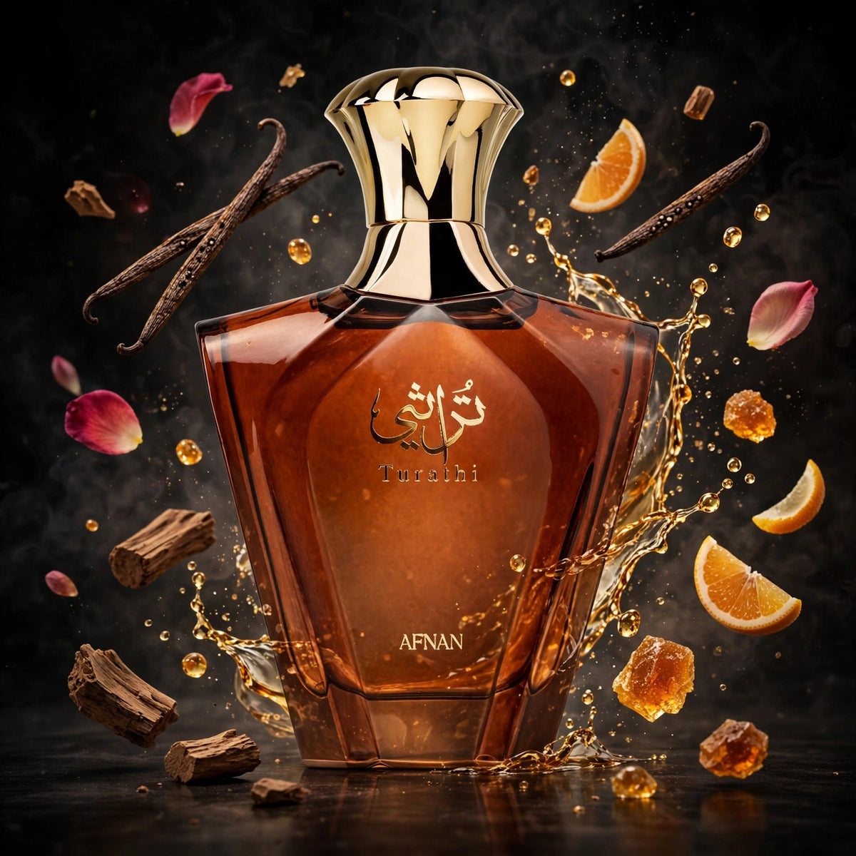 Afnan Turathi Brown Fragrance EDP 3oz - lifestyle 3