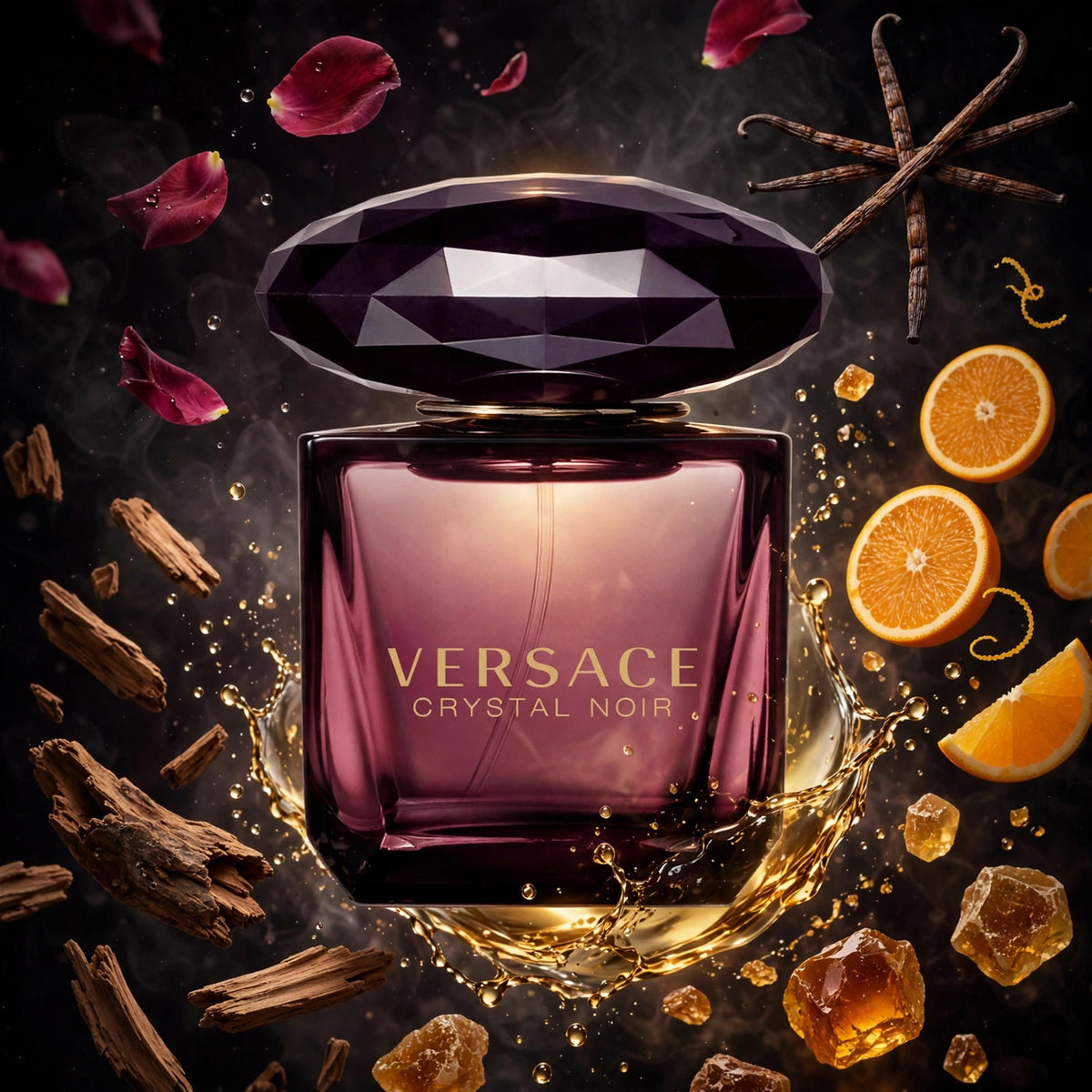 Gianni Versace Crystal Noir EDT 90ml - lifestyle 3