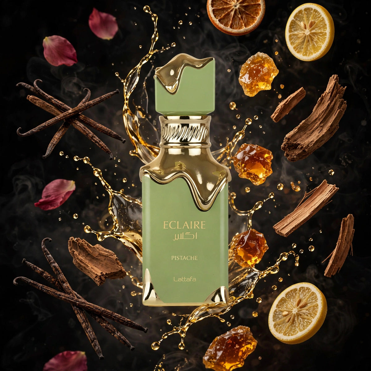 Lattafa Eclaire Pistache EDP 100ml - lifestyle 3