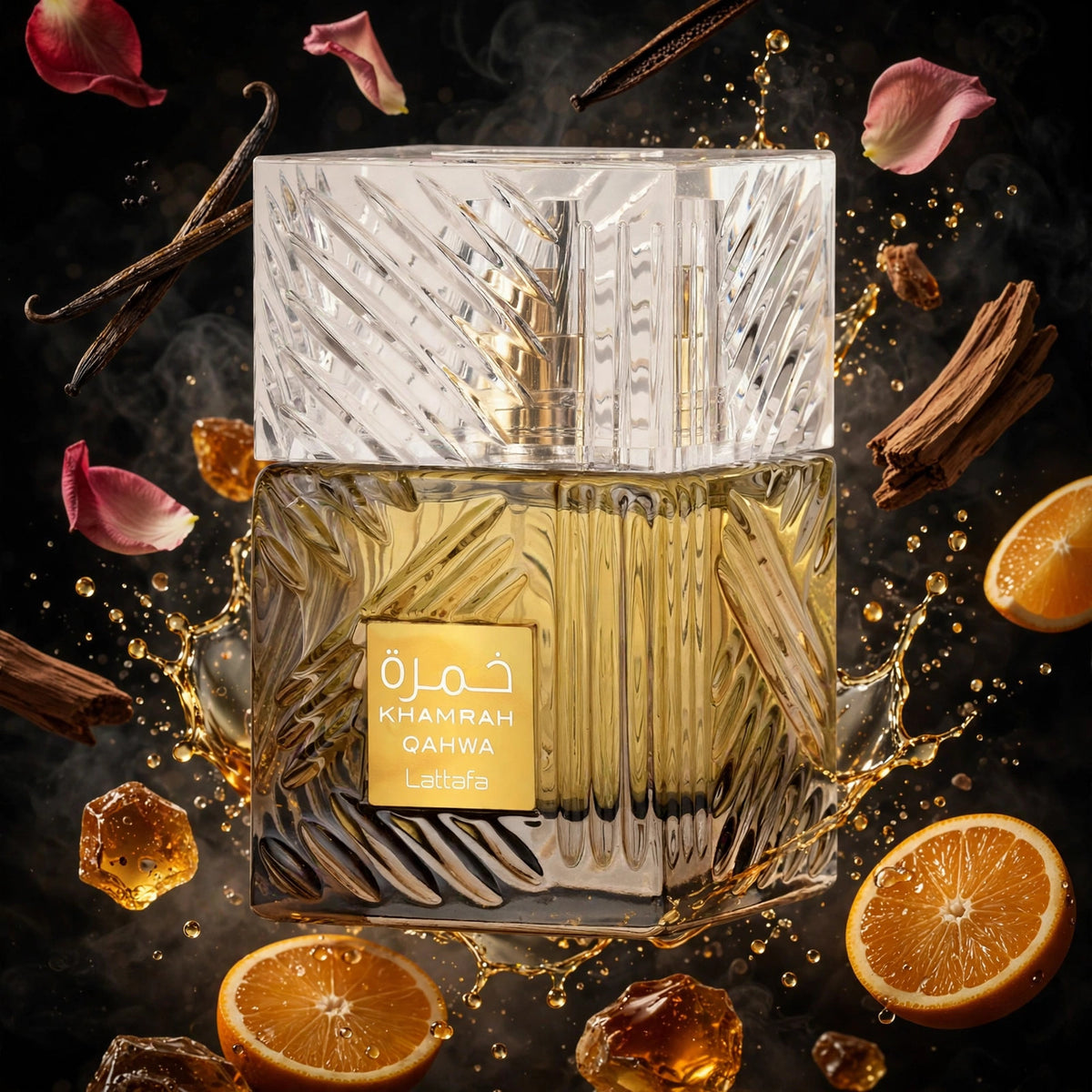 Lattafa Khamrah QAHWA EDP 3.4oz - lifestyle 3