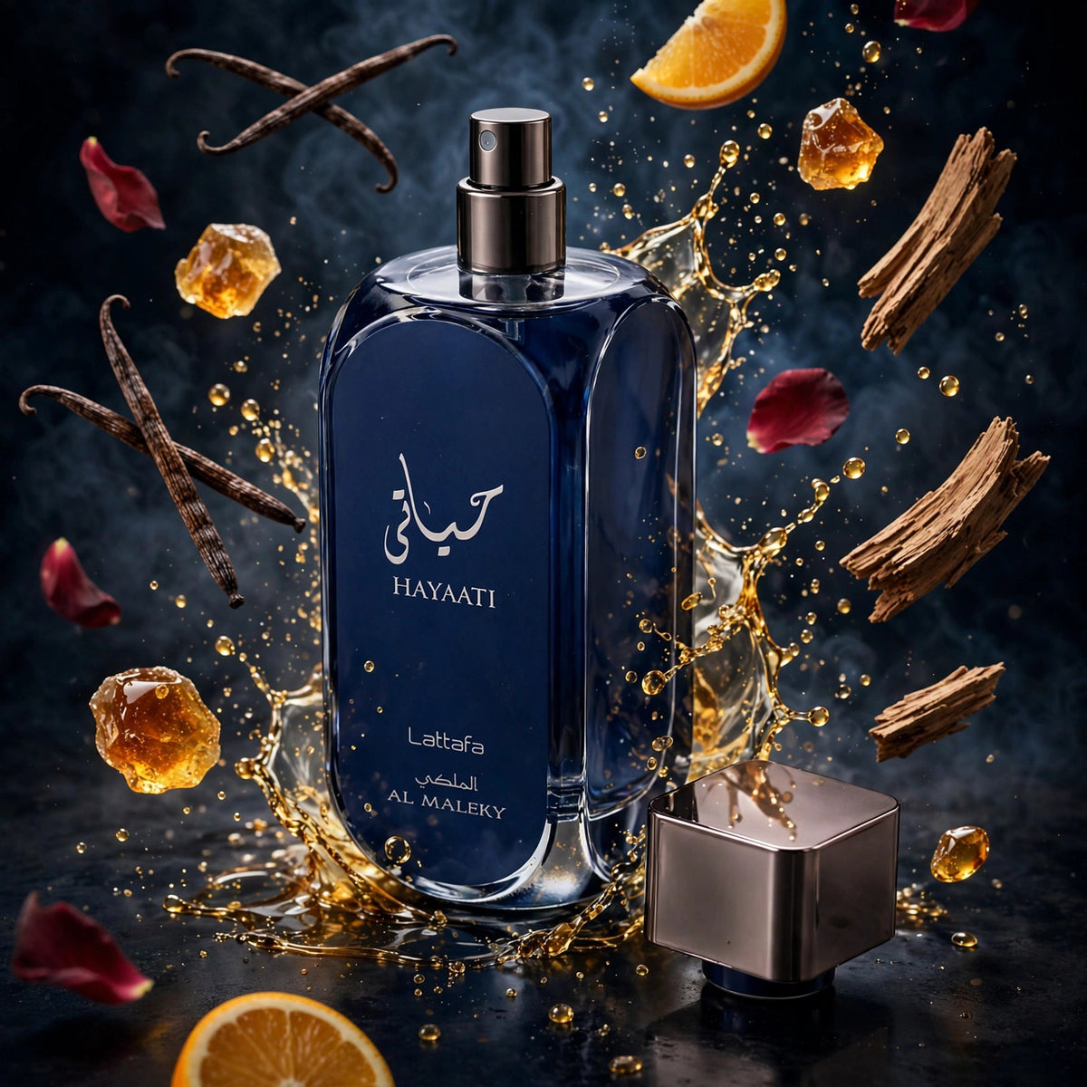 Hayaati Al Maleky Lattafa EDP 100ml - lifestyle 3