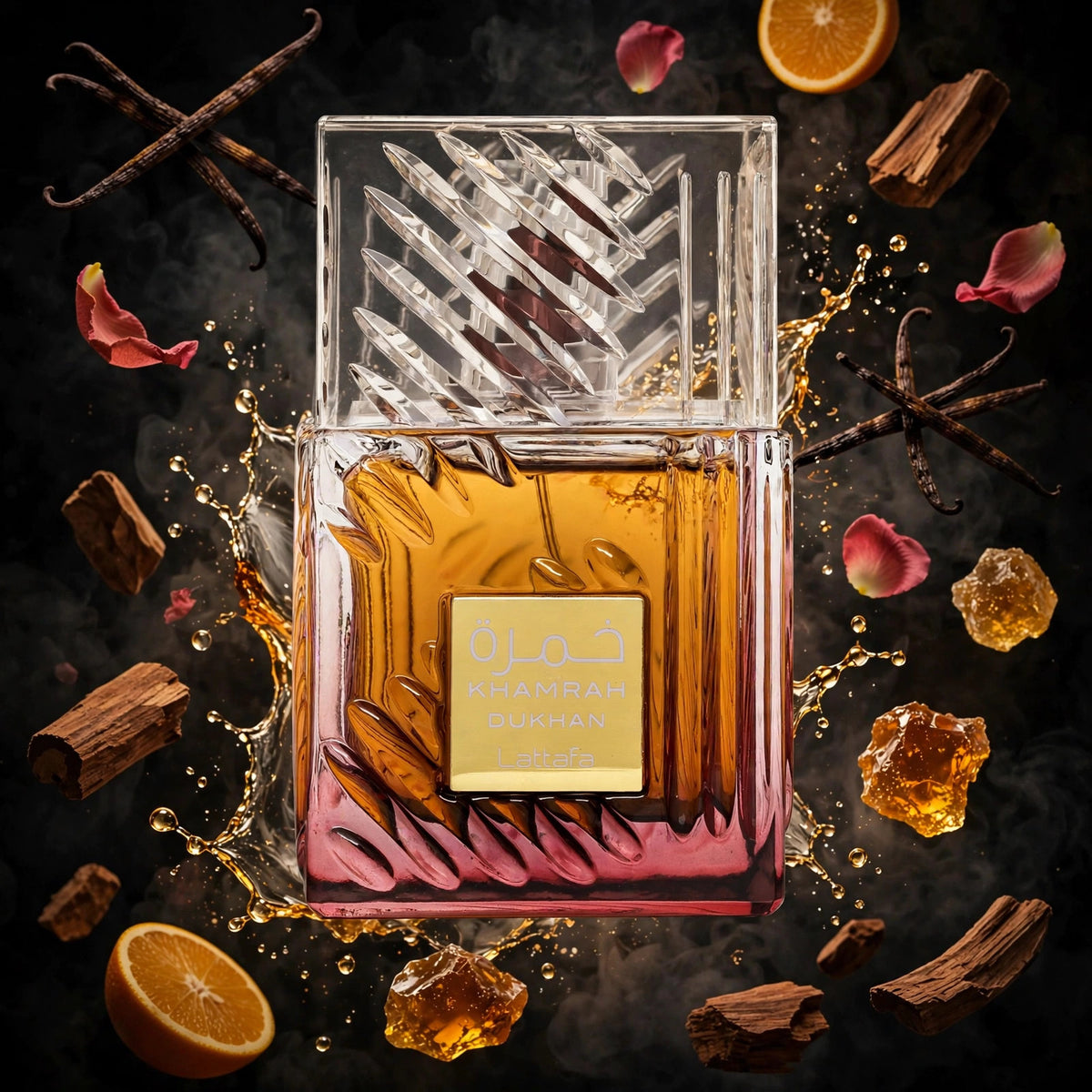Lattafa Khamrah Dukhan Permufe EDP Long Lasting 100ml - lifestyle 3