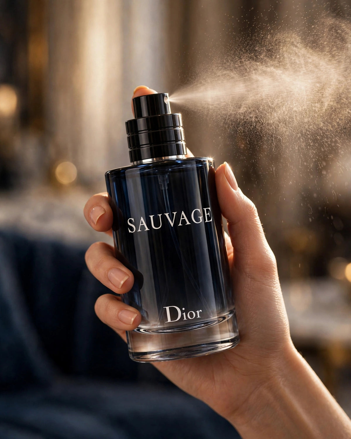 Sauvage Parfum by Christian Dior for man 3.4oz - lifestyle 4