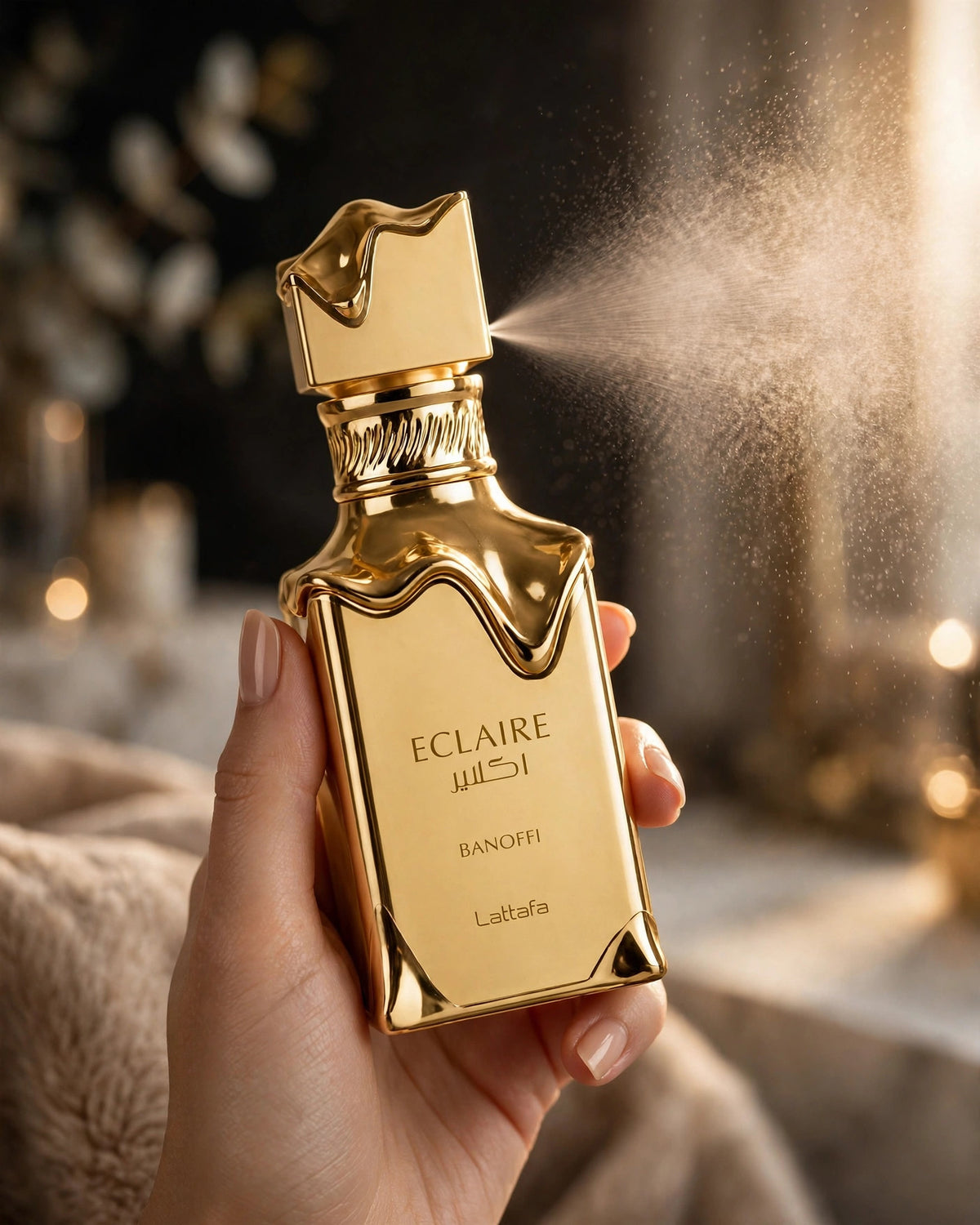 Lattafa Eclaire Banoffi Gourmand Vanilla Caramel Delight EDP - lifestyle 4