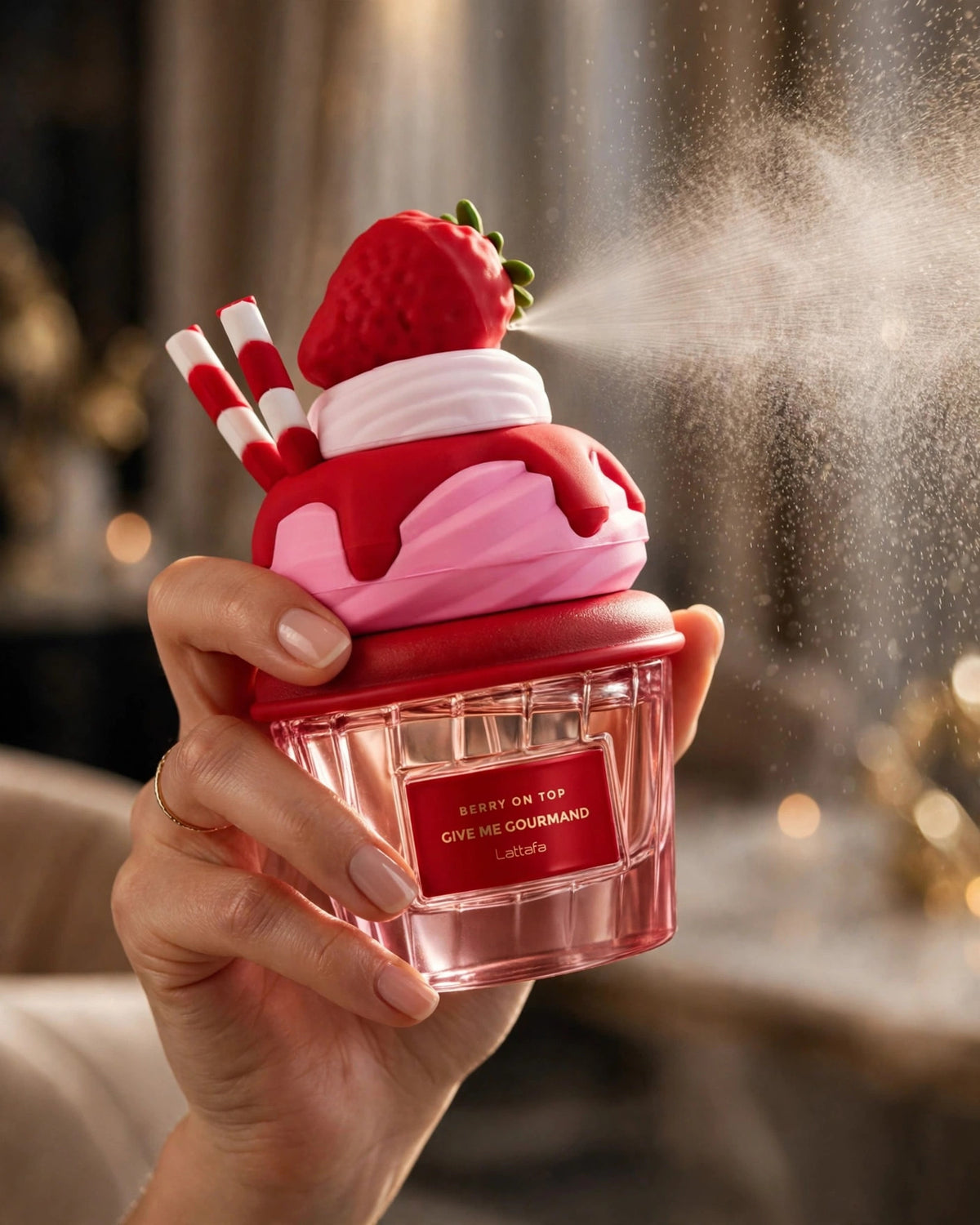 Give Me Gourmand Berry On Top Lattafa EDP 75ml - lifestyle 4