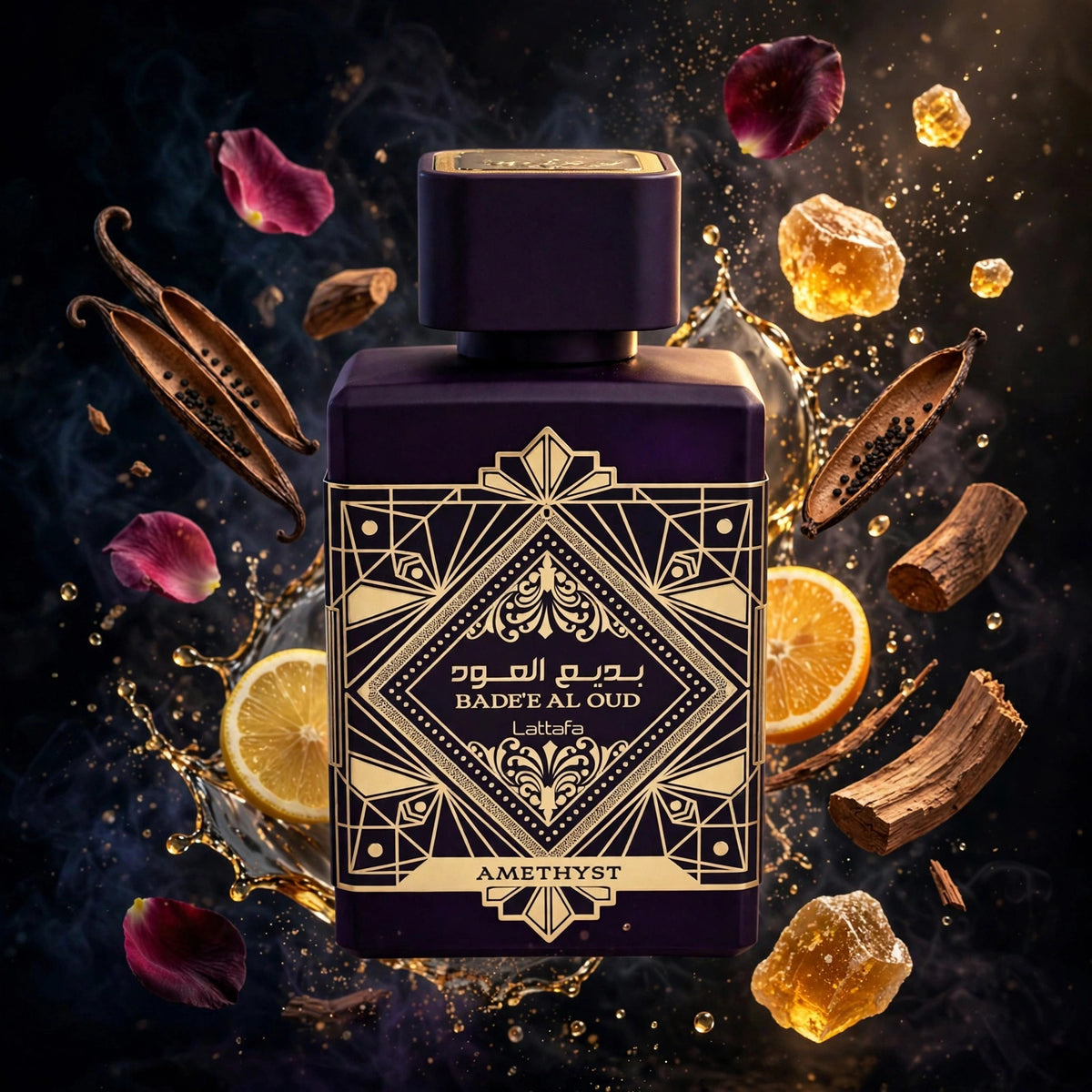 Lattafa Badee Al Oud Amethyst EDP 100ml - lifestyle 4