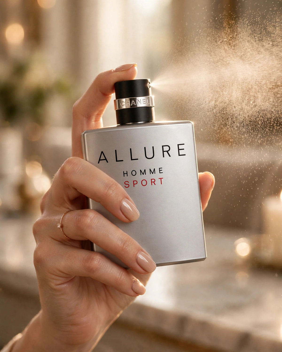Chanel Allure Homme Sport EDT 100ml - lifestyle 4