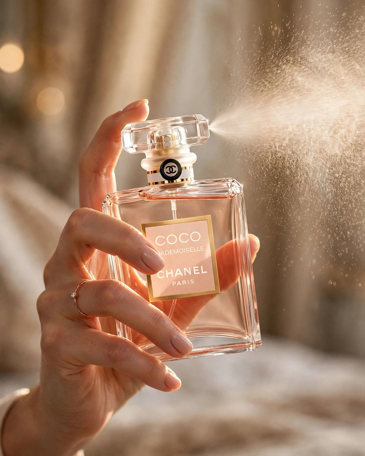 CHANEL Coco Mademoiselle Eau De Parfume EDP 3.4oz - lifestyle 4