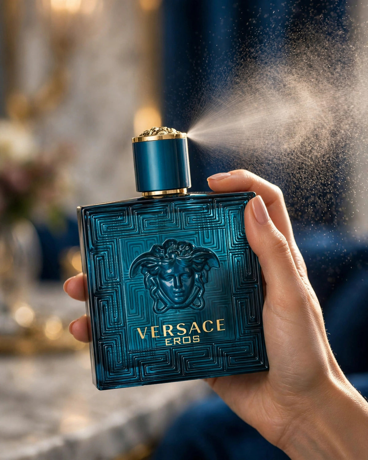 Versace Eros EDT 3.4oz - lifestyle 4