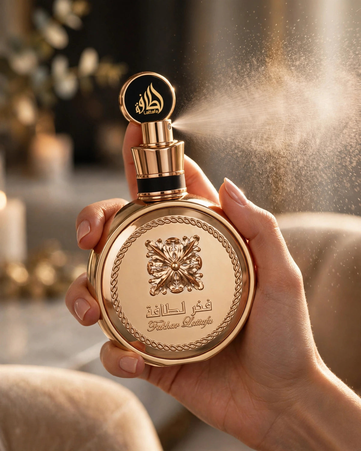 Fakhar Extrait by Lattafa for EDP Extrait de Parfum 3.4oz - lifestyle 4