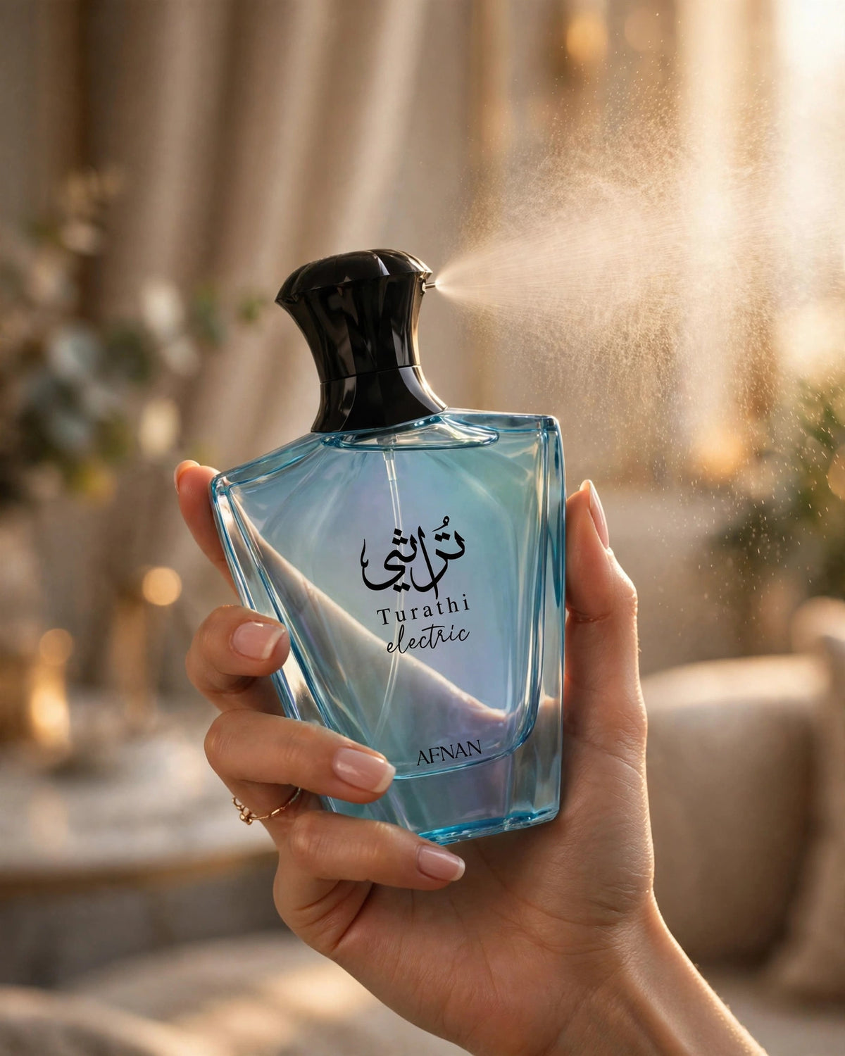 Afnan Turathi Electric by Afnan EDP 3.0oz - lifestyle 4