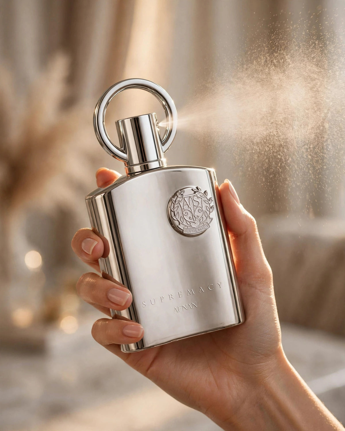 Afnan Supremacy Silver EDP 100ml - lifestyle 4