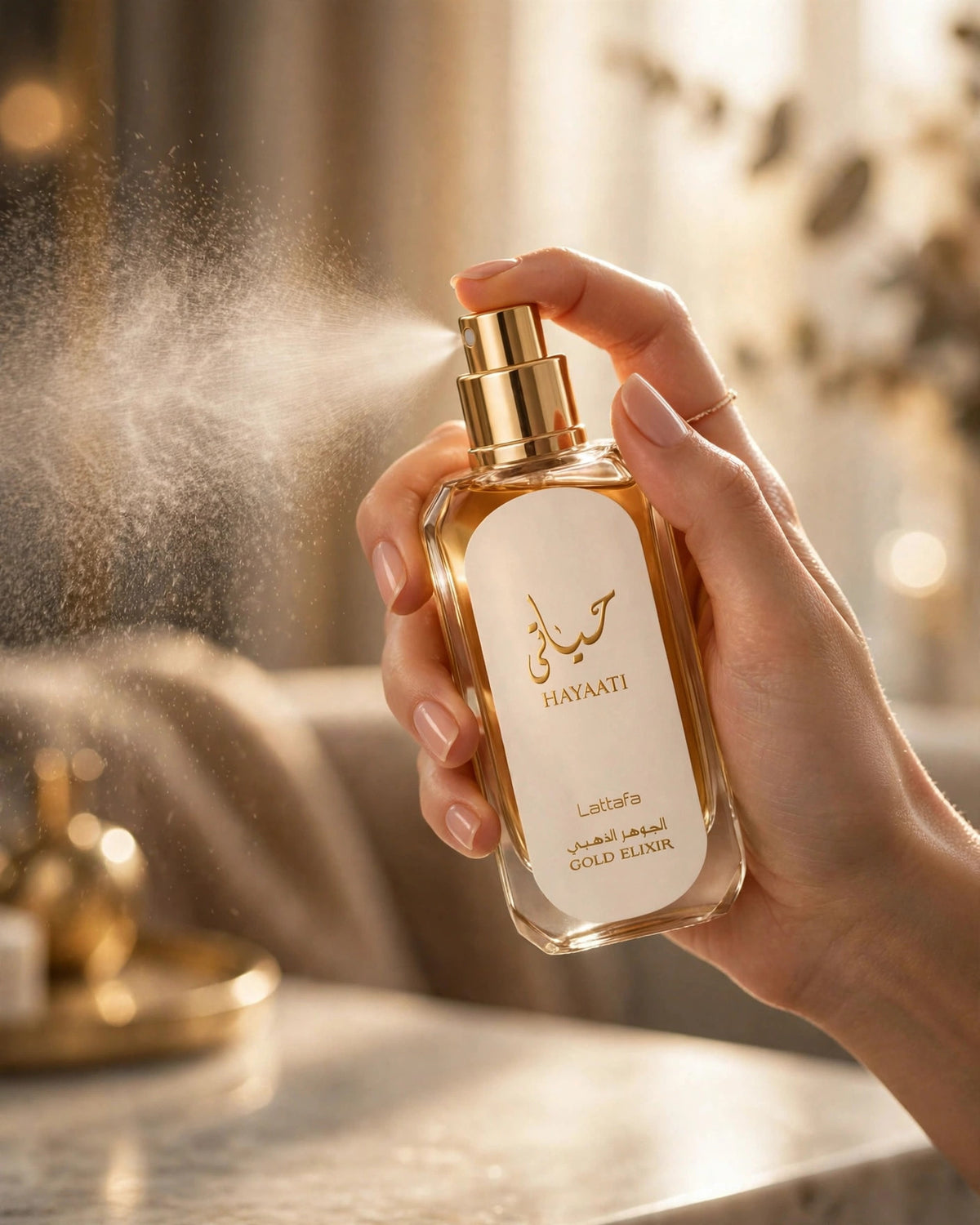 Lattafa Hayaati Gold Elixir EDP 100ml - lifestyle 4