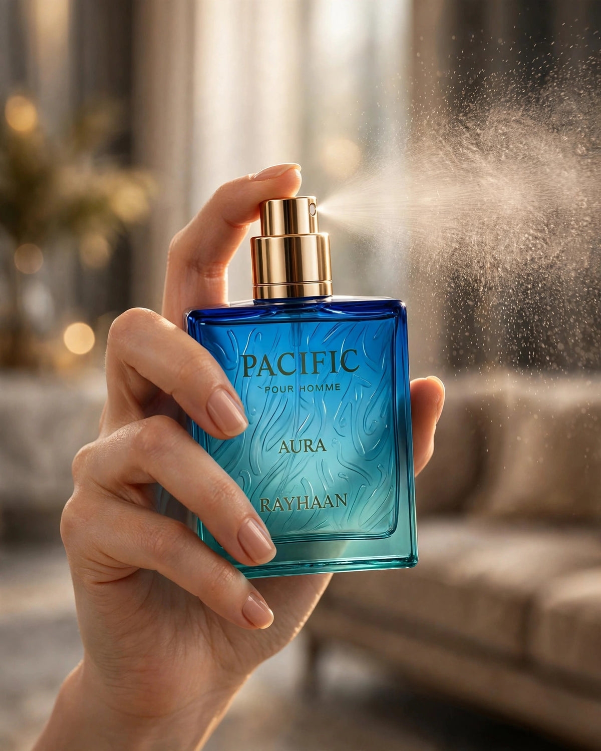 Rayhaan Pacific Aura EDP 100ml - lifestyle 4