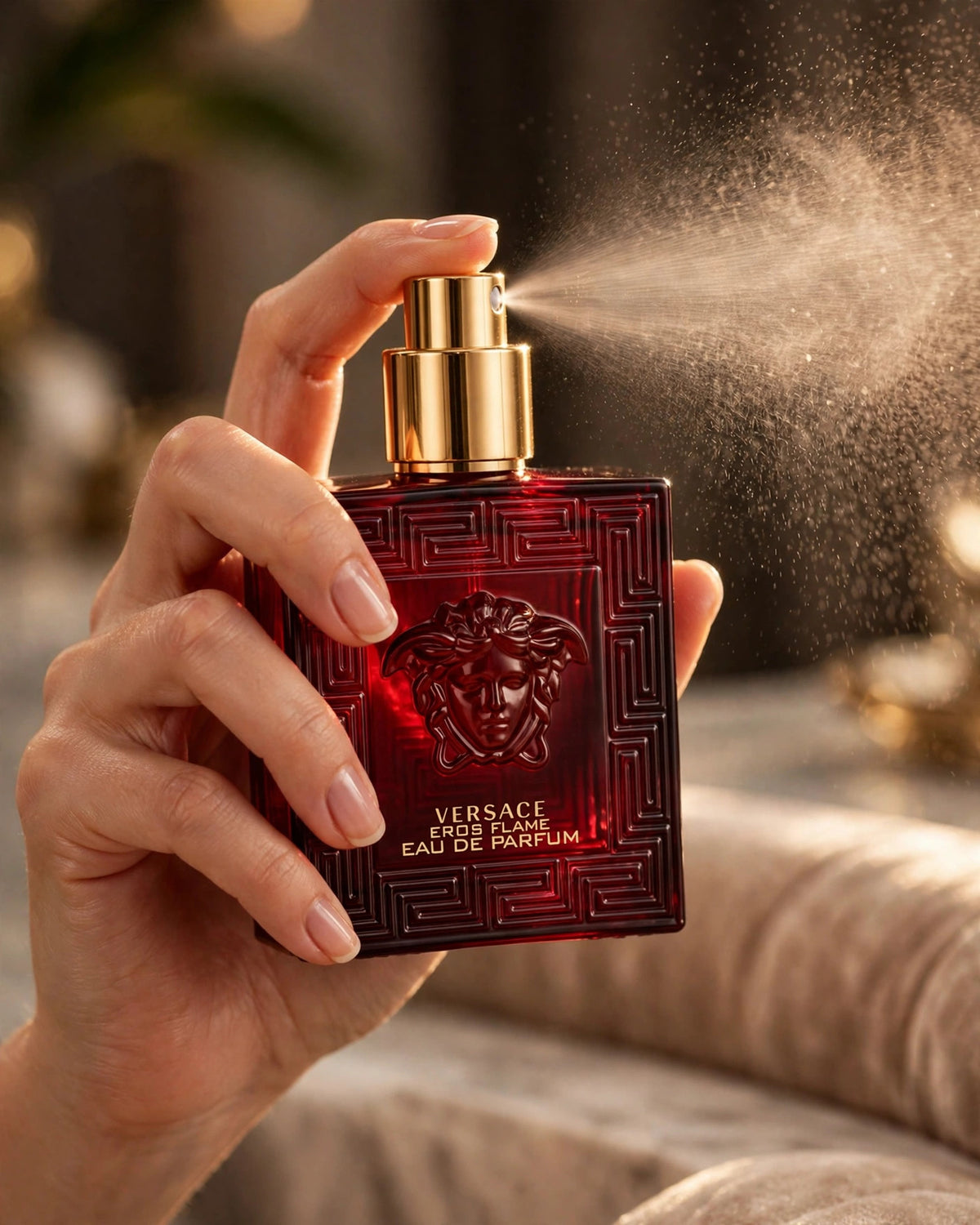 VERSACE EROS FLAME by Versace EDP - lifestyle 4