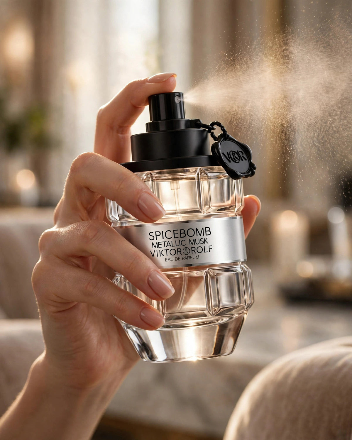 Viktor&Rolf Spicebomb Metallic Musk EDP 100ml - lifestyle 4