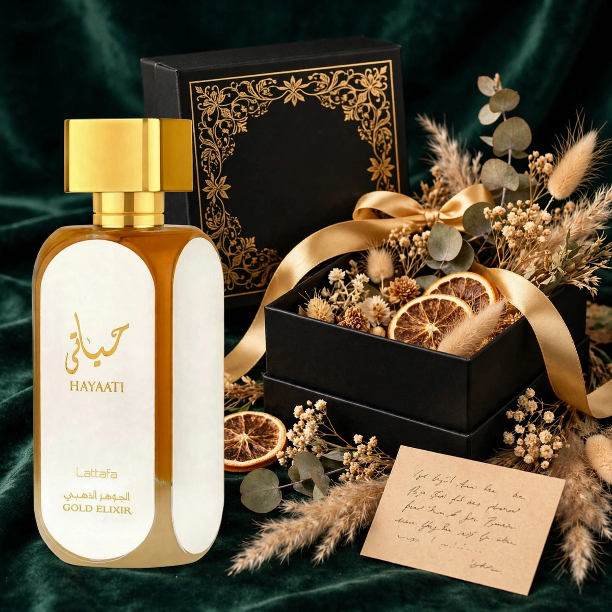Lattafa Hayaati Gold Elixir EDP 100ml - lifestyle 5