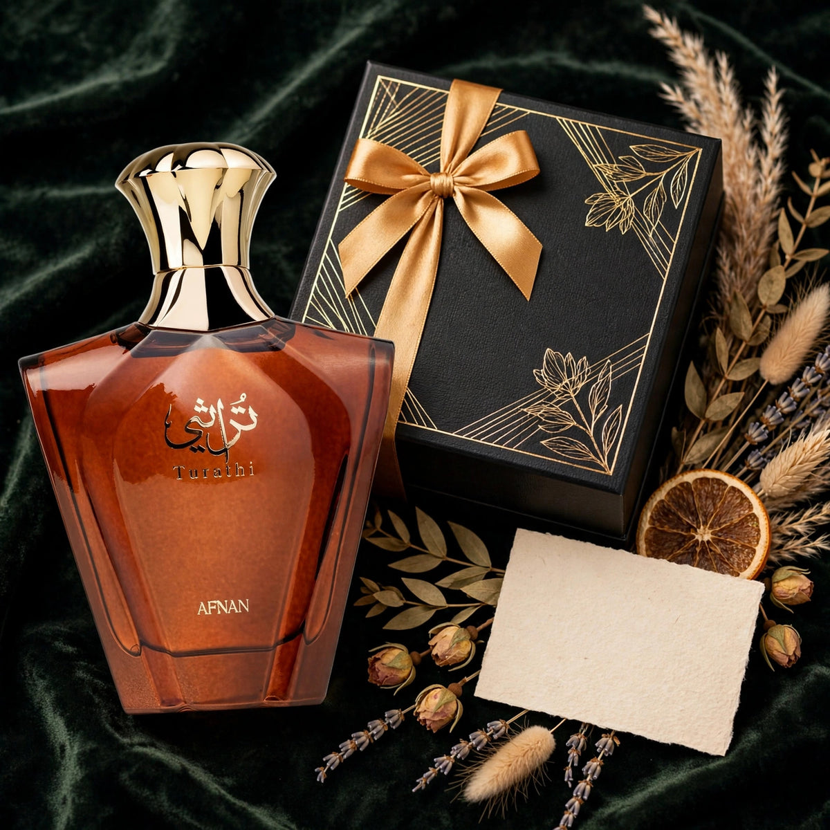 Afnan Turathi Brown Fragrance EDP 3oz - lifestyle 5