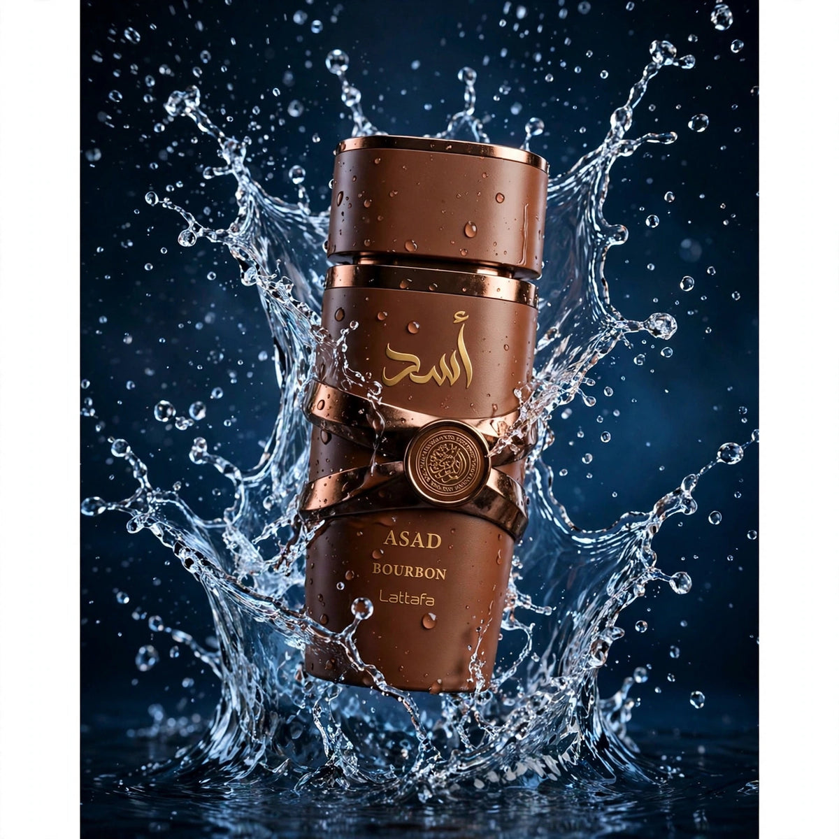 Lattafa Asad Bourbon Amber Wood EDP 3.4oz - lifestyle 7